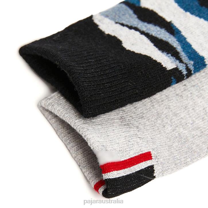 Pajar Accessory 00VJ492 Bryson Wool Blend Socks 2-pack GREY