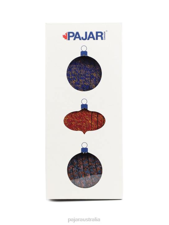 Pajar Accessory 00VJ514 Crew Heavy Weight Socks 3-Pack MULTI