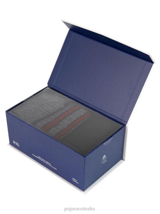 Pajar Accessory 00VJ516 Crew Heavy Weight Socks 3-Pack MULTI