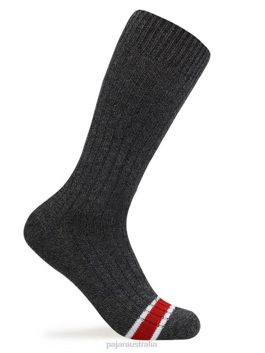 Pajar Accessory 00VJ516 Crew Heavy Weight Socks 3-Pack MULTI