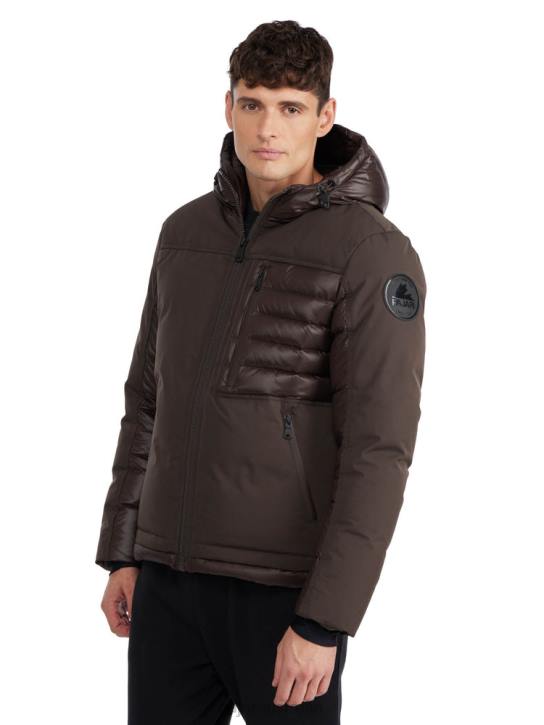 Pajar Clothing 00VJ405 Hoku Mixed-Media Jacket DARK OAK