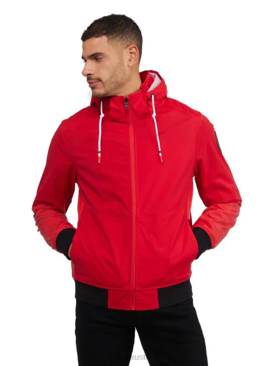 Pajar Clothing 00VJ424 Rowan Golf-Style Rain Jacket CURRENT RED