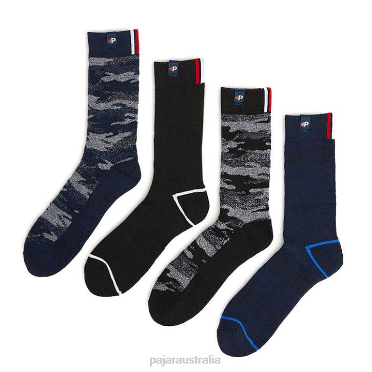 Pajar Clothing 00VJ491 Jayk Full Cushion Thermal Socks 4-pack MULTI