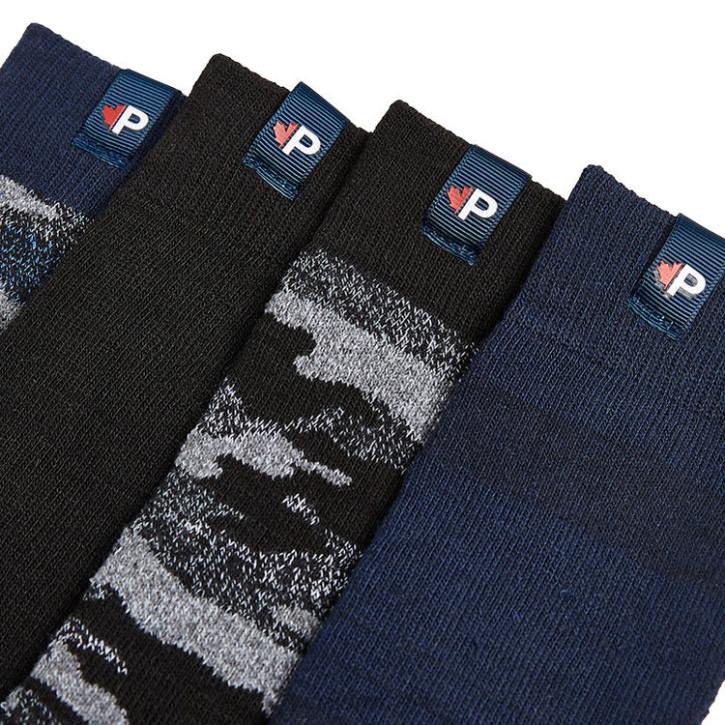 Pajar Clothing 00VJ491 Jayk Full Cushion Thermal Socks 4-pack MULTI