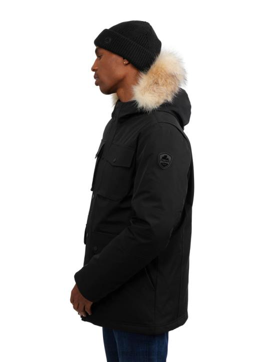 Pajar Clothing 00VJ478 Soren Parka w/Faux Fur Trim BLACK