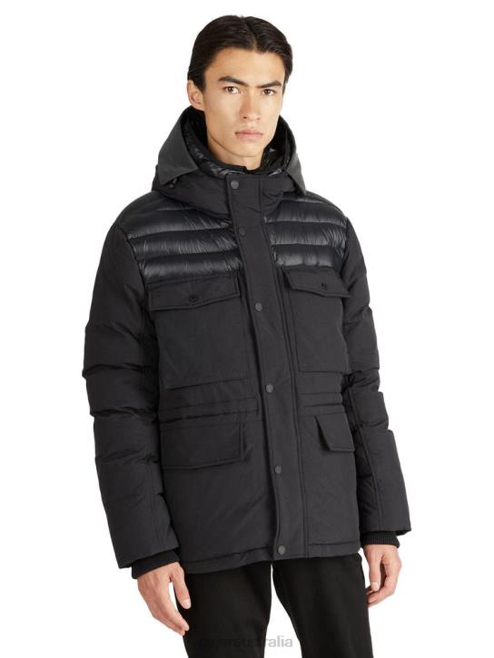 Pajar Clothing 00VJ482 Mikkel Mixed-Media Parka BLACK