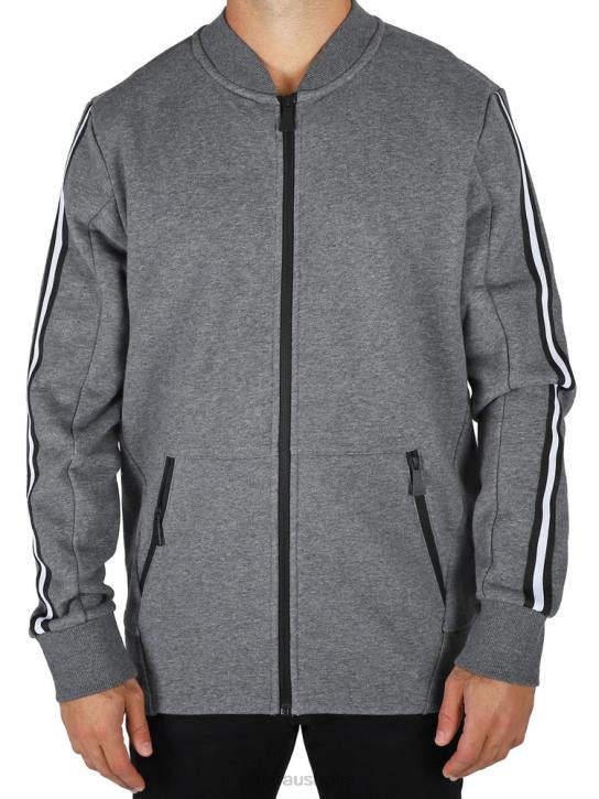 Pajar Clothing 00VJ493 John Zip-Up Sweater CHARCOAL