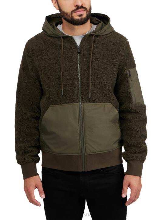 Pajar Clothing 00VJ502 Macalpine Zip-Up Hoodie MILITARY