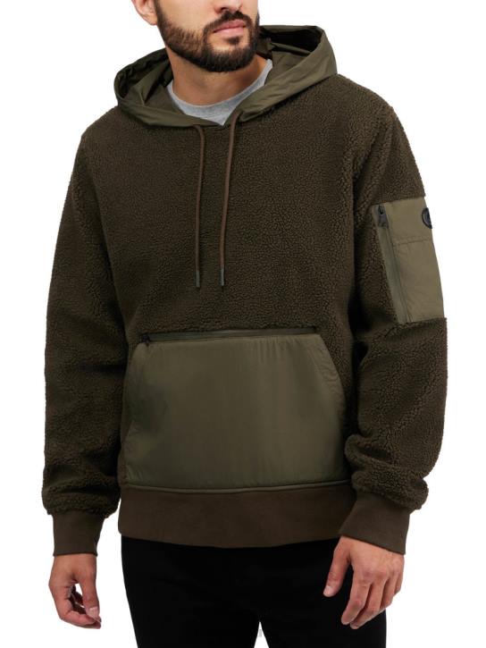 Pajar Clothing 00VJ503 Frederik Sherpa Hoodie MILITARY