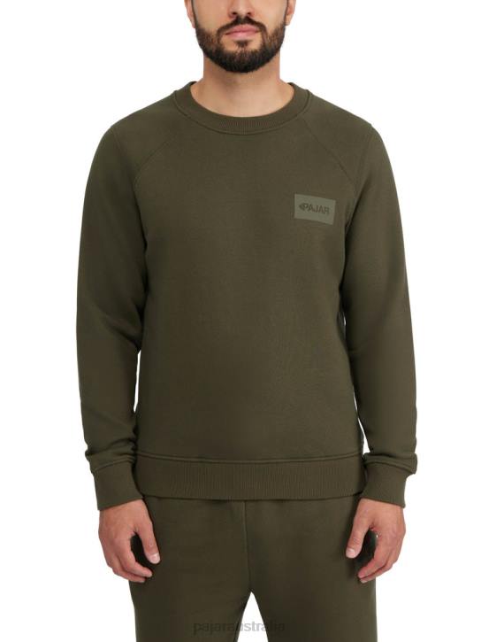 Pajar Clothing 00VJ507 Bear Crew Sweatshirt MILITARY