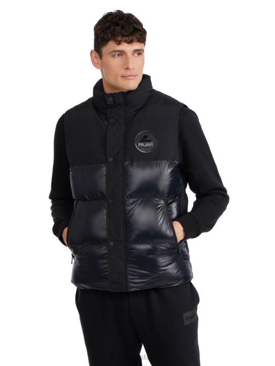 Pajar Clothing 00VJ415 Archer Mid Weight Mixed Media Vest BLACK