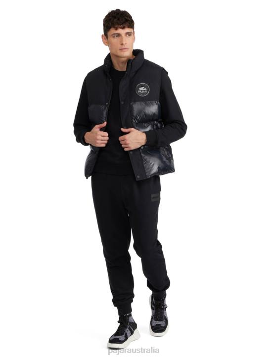 Pajar Clothing 00VJ415 Archer Mid Weight Mixed Media Vest BLACK