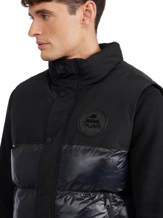 Pajar Clothing 00VJ415 Archer Mid Weight Mixed Media Vest BLACK