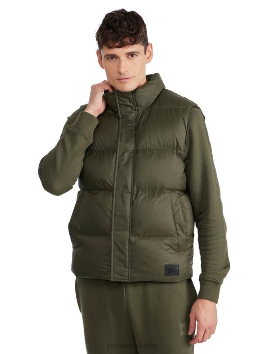 Pajar Clothing 00VJ419 Falkoner Quilted Puffer Vest MILITARY