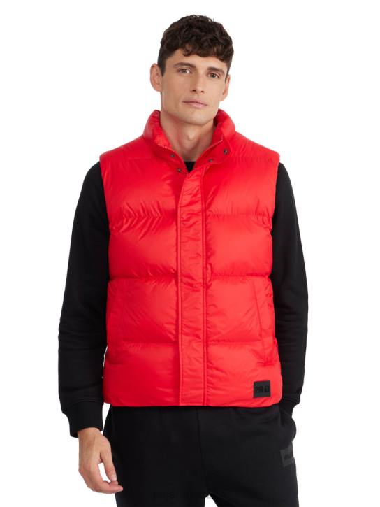 Pajar Clothing 00VJ421 Falkoner Quilted Puffer Vest CURRENT RED