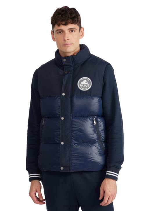 Pajar Clothing 00VJ423 Archer Mid Weight Mixed Media Vest NAVY