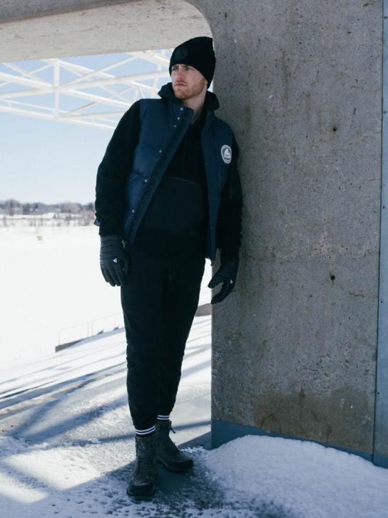 Pajar Clothing 00VJ423 Archer Mid Weight Mixed Media Vest NAVY