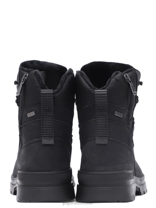 Pajar Shoes 00VJ279 Maddox Casual Boot w/ Ice Grippers BLACK