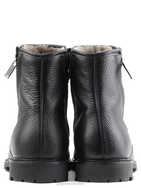 Pajar Shoes 00VJ307 Enzo Vintage Heritage Boot BLACK