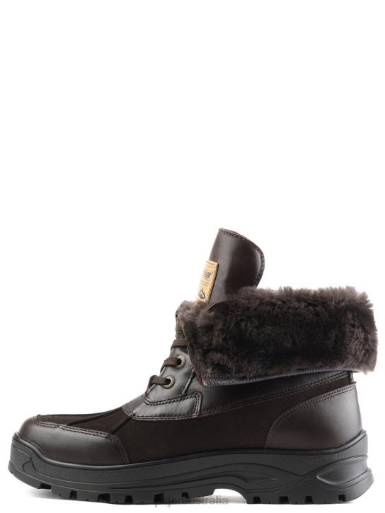 Pajar Shoes 00VJ321 Clermont G Heritage Boot w/ Ice Grippers DARK BROWN