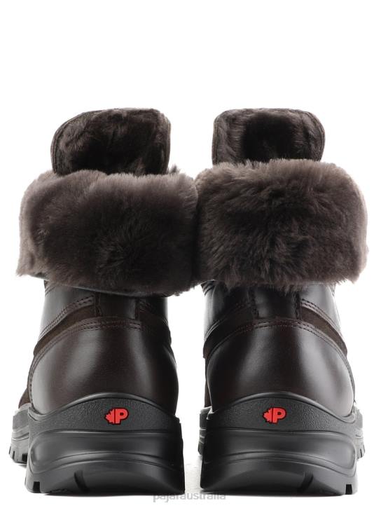 Pajar Shoes 00VJ321 Clermont G Heritage Boot w/ Ice Grippers DARK BROWN