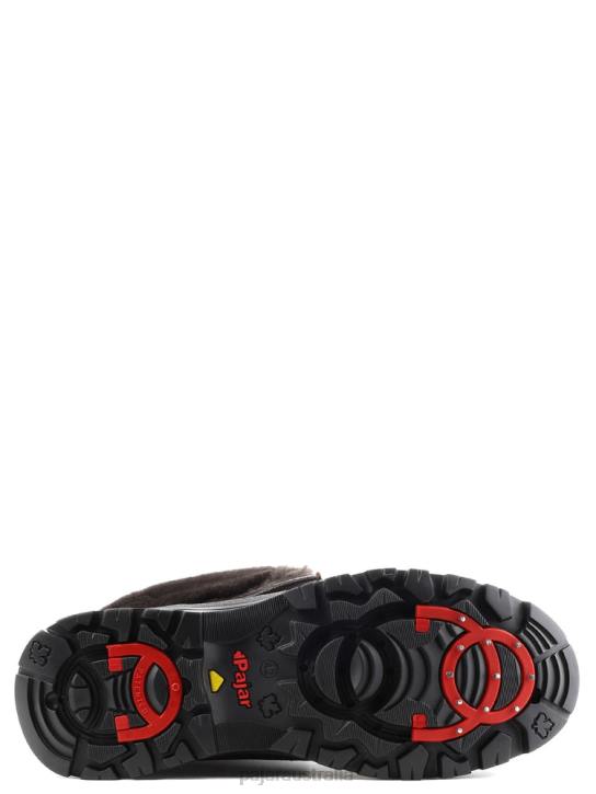 Pajar Shoes 00VJ321 Clermont G Heritage Boot w/ Ice Grippers DARK BROWN