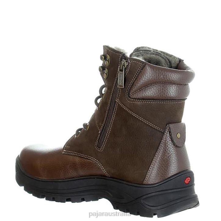 Pajar Shoes 00VJ340 Alex G Heritage Boot w/ Ice Grippers DARK BROWN