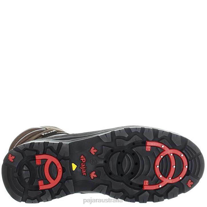 Pajar Shoes 00VJ340 Alex G Heritage Boot w/ Ice Grippers DARK BROWN