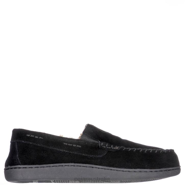 Pajar Shoes 00VJ342 Veneto Suede Slipper BLACK