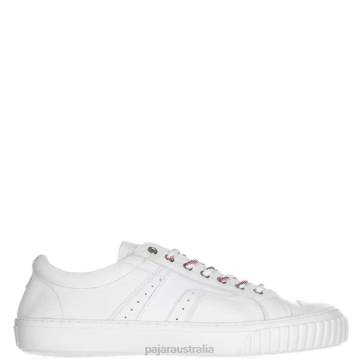 Pajar Shoes 00VJ370 Trevor Leather Sneaker WHITE