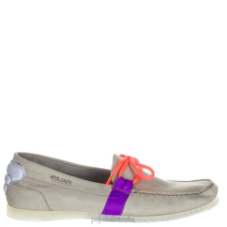 Pajar Shoes 00VJ387 Carter Boat Shoe TAUPE -VIOLET