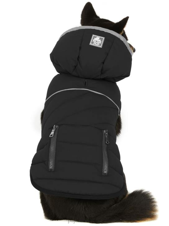 Pajar Clothing 00VJ546 Denver Easy Fit Jacket for Dogs BLACK