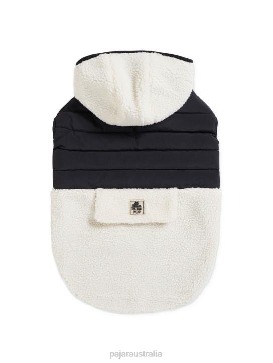 Pajar Clothing 00VJ547 Loki Easy Fit Jacket w/Hood for Dogs BLACK