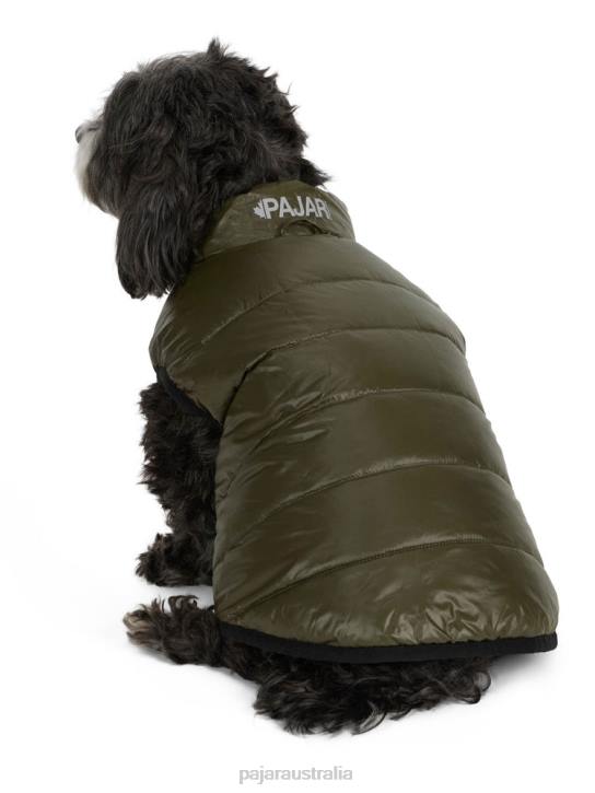 Pajar Clothing 00VJ553 Cora Reversible Packable Puffer for Dogs BLACK