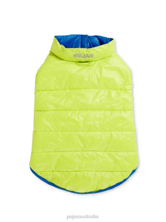 Pajar Clothing 00VJ554 Cora Reversible Packable Puffer for Dogs BLUE