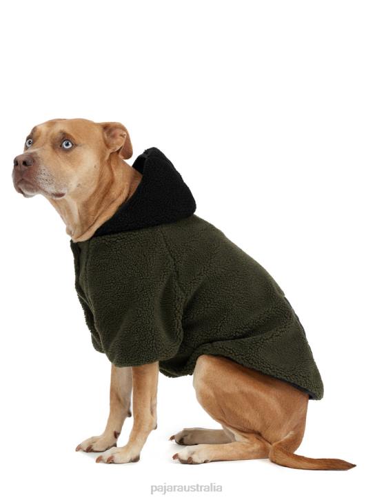 Pajar Clothing 00VJ556 Max Jacket w/Hood for Dogs MILITARY