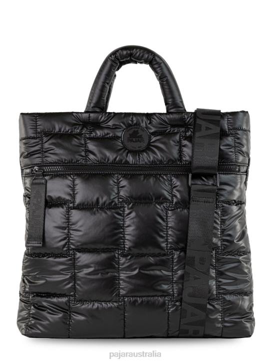 Pajar Accessory 00VJ254 North-South Puffy Tote BLACK