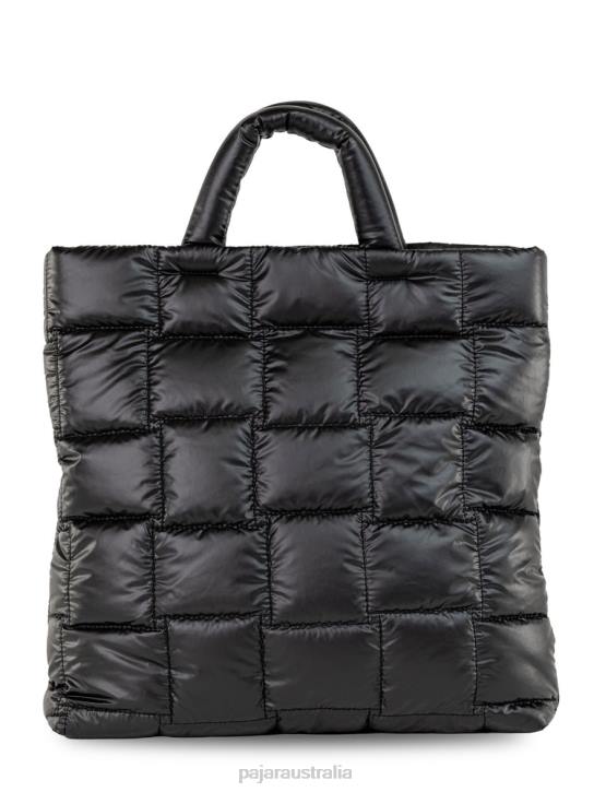 Pajar Accessory 00VJ254 North-South Puffy Tote BLACK