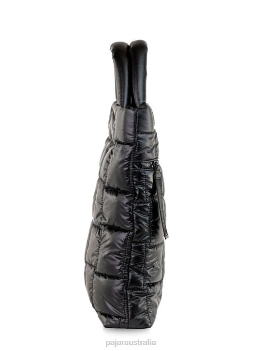 Pajar Accessory 00VJ254 North-South Puffy Tote BLACK