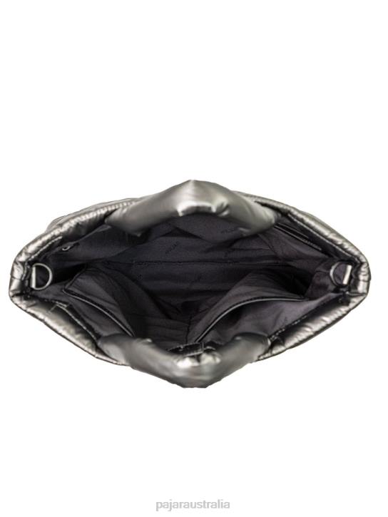 Pajar Accessory 00VJ255 North-South Puffy Tote GUNMETAL