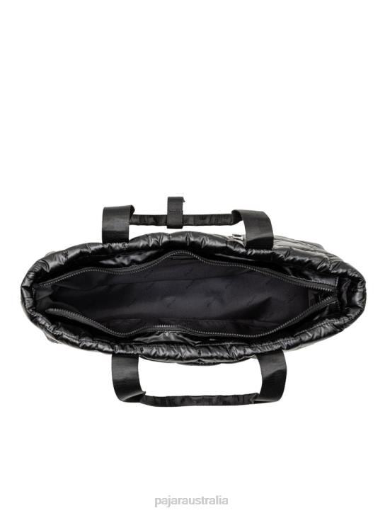 Pajar Accessory 00VJ256 Large Puffy Shopper Tote BLACK