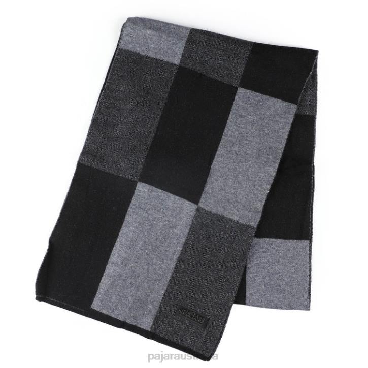 Pajar Clothing 00VJ200 Beaufort Wool Knitted Scarf BLACK