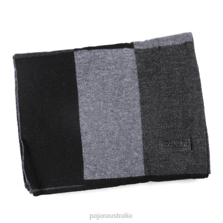 Pajar Clothing 00VJ200 Beaufort Wool Knitted Scarf BLACK