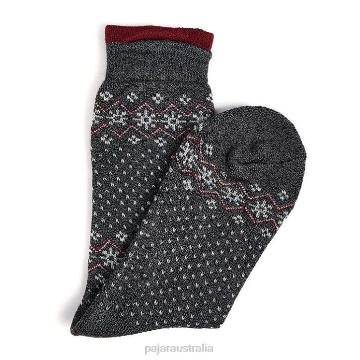 Pajar Clothing 00VJ206 Harriet Thermal Crew Socks 2-pack CHARCOAL