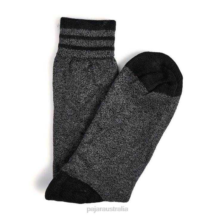 Pajar Clothing 00VJ206 Harriet Thermal Crew Socks 2-pack CHARCOAL