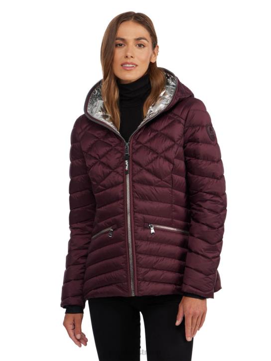 Pajar Clothing 00VJ143 Nyota Lightweight Packable Puffer OXBLOOD