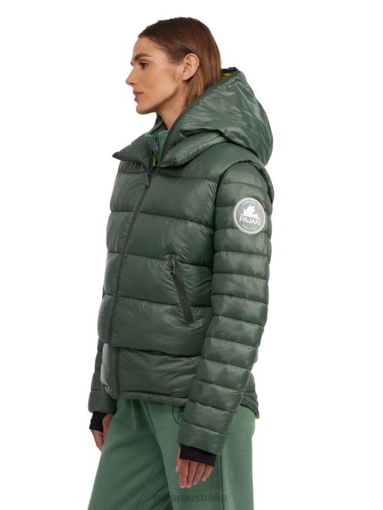 Pajar Clothing 00VJ151 Vela 3-in-1 Lightweight Packable Puffer OLIVE