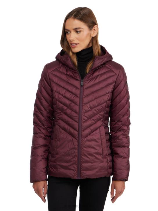 Pajar Clothing 00VJ152 Colette Lightweight Packable Puffer OX BLOOD
