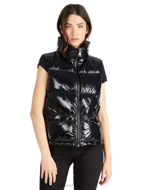 Pajar Clothing 00VJ158 Danique Luxury 3-in-1 Mixed-Media Puffer BLACK