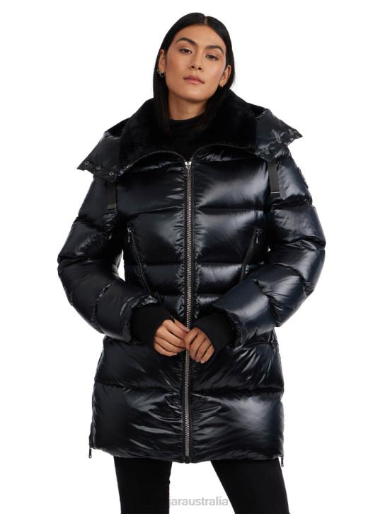 Pajar Clothing 00VJ182 Lyra Quilted Puffer Jacket BLACK